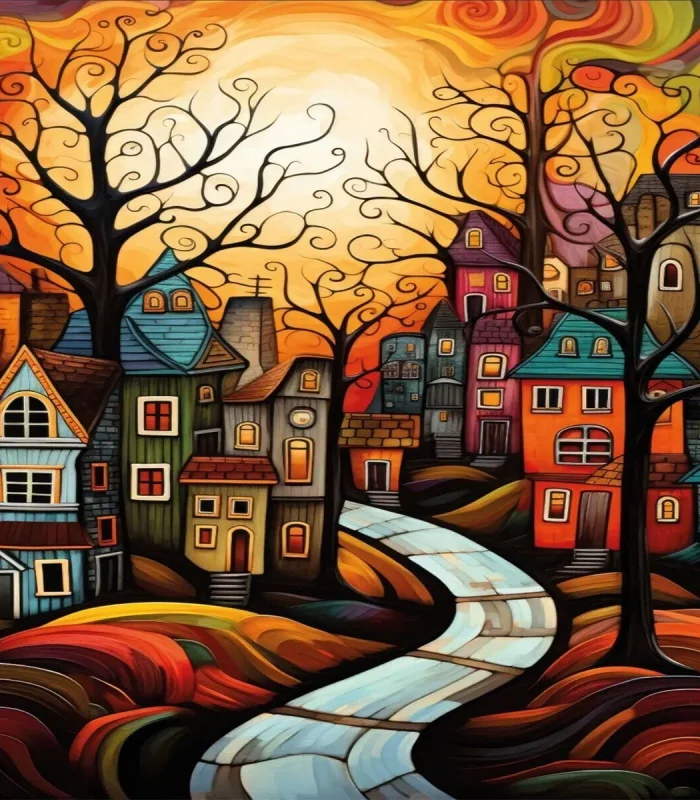 20076 PUZZLE 500 HOUSES