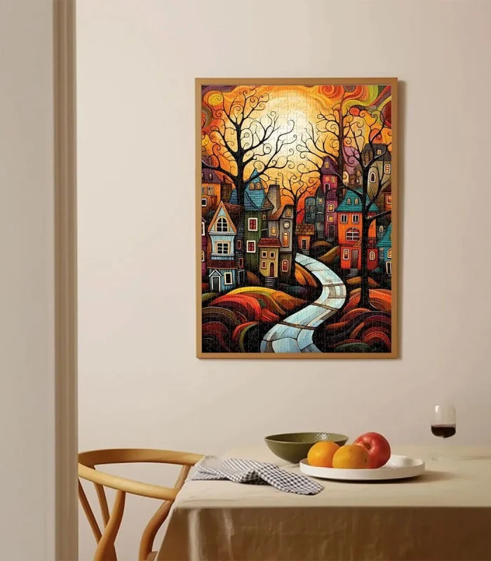 20076 PUZZLE 500 HOUSES