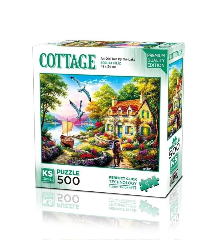 20084 PUZZLE 500 AN OLD TALE BY THE LAKE