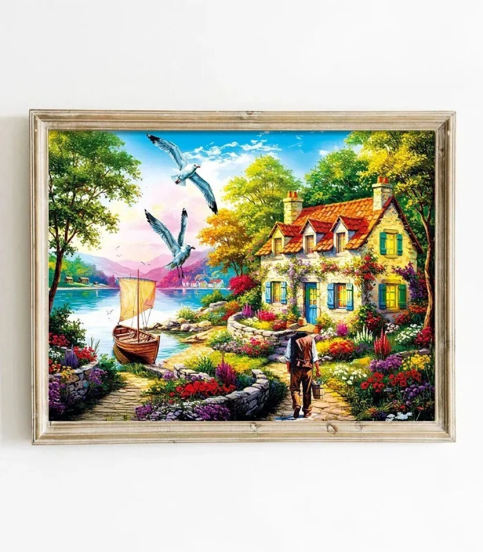 20084 PUZZLE 500 AN OLD TALE BY THE LAKE