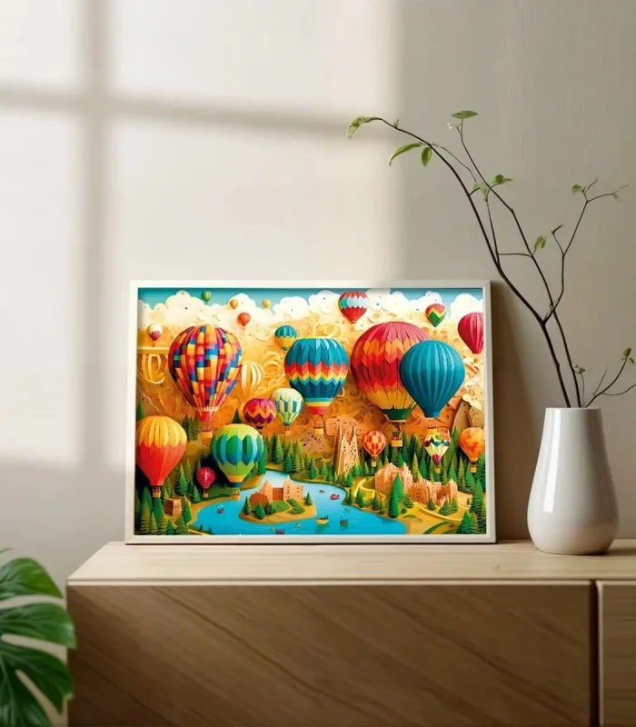 20086 PUZZLE 500 HOT AİR BALLOON FESTİVAL