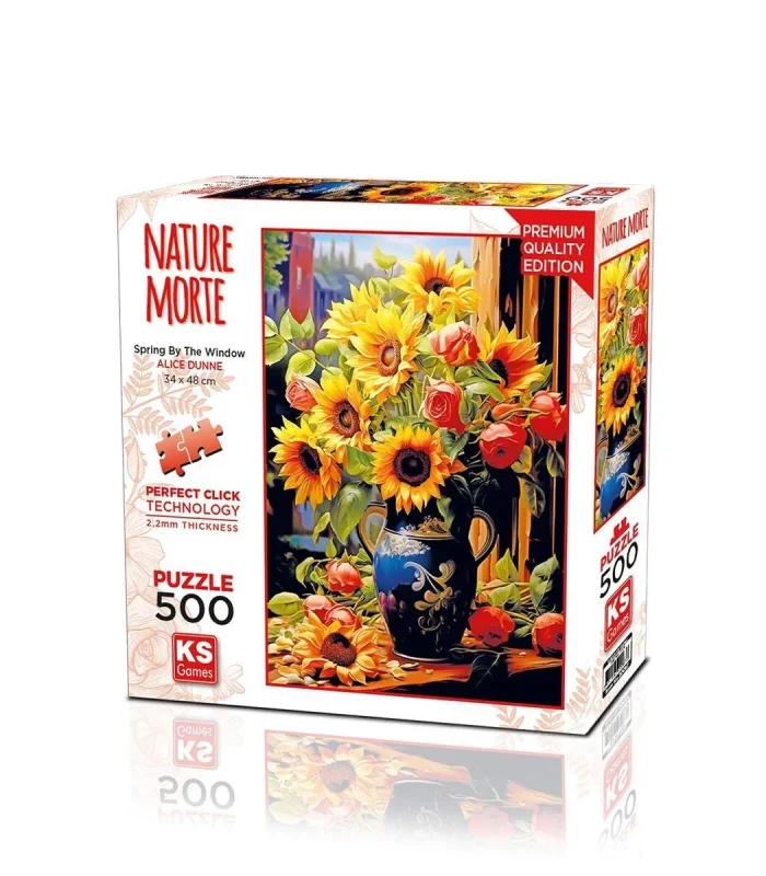 20087 PUZZLE 500 SORİNG BY THE WİNDOW