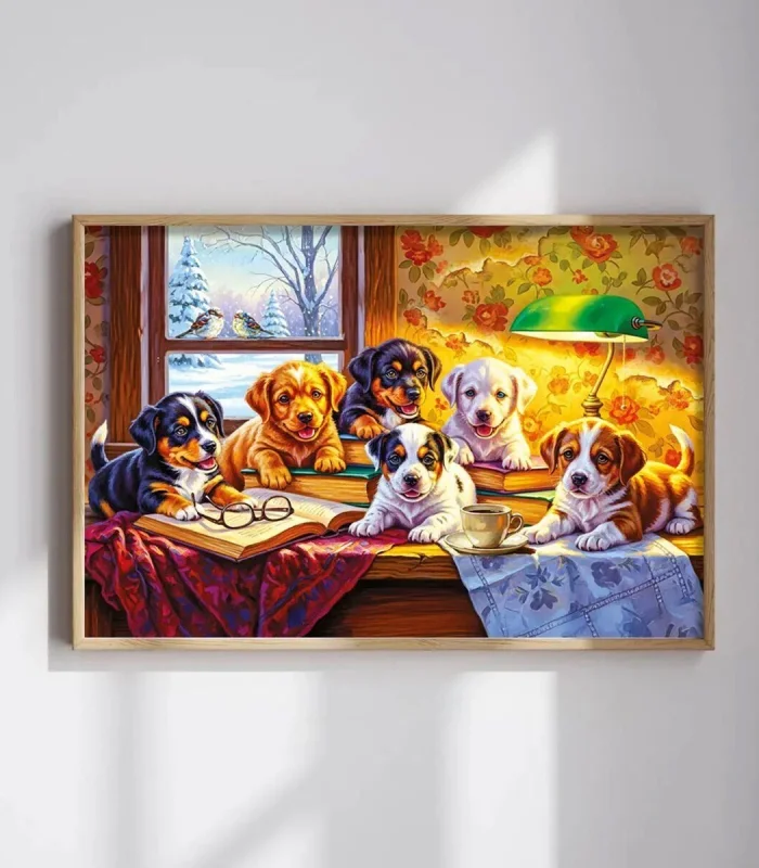 20091 PUZZLE 500 LİTTLE PAWS