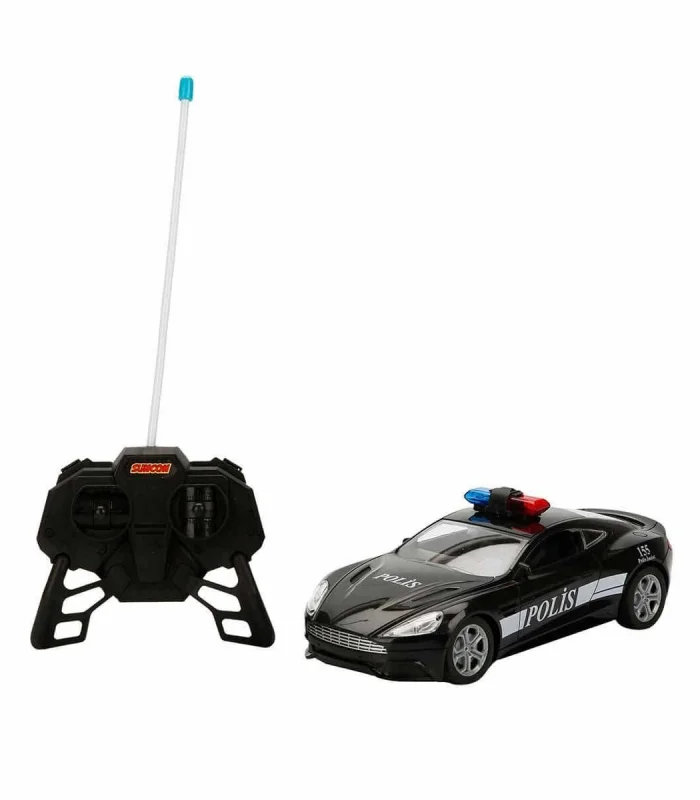 20357 Uzaktan Kumandalı Suncon Işıklı Polis Arabası 21 cm