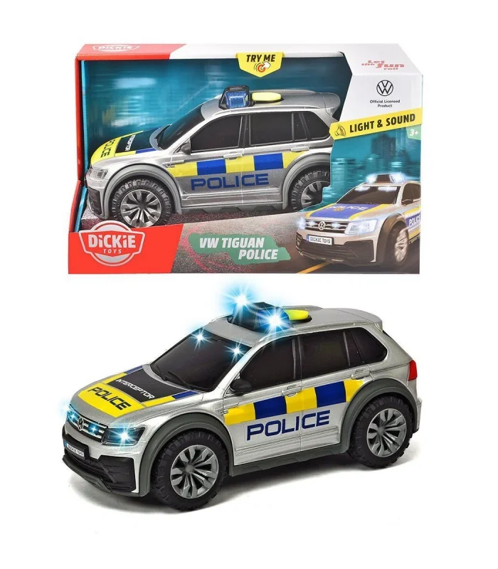 203714013038 Sesli ve Işıklı Uluslararası Polis Arabası -Dickie