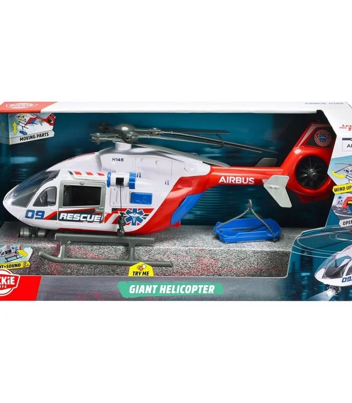 203719035 Giant HelicopterAirbus H1450 light sound manual winch wind up pr