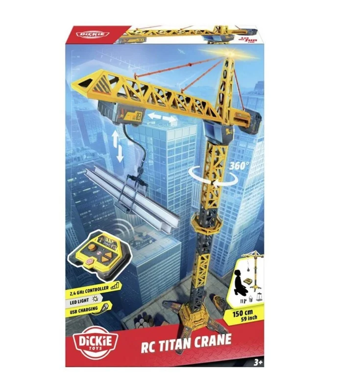 203729023 RC Titan Crane2 4 GHz left right up down 360°rotatable trolley