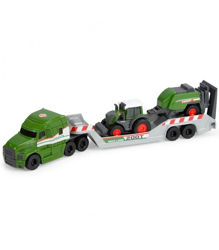 203735006 Fendt Micro Farm Truckfreewheel Mack Truck trailer with Fendt tract
