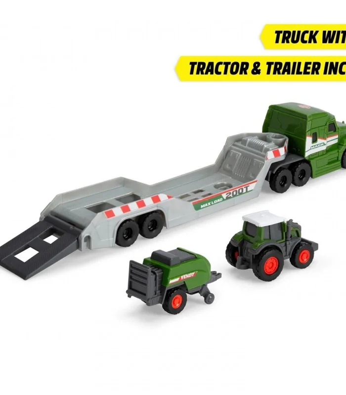 203735006 Fendt Micro Farm Truckfreewheel Mack Truck trailer with Fendt tract