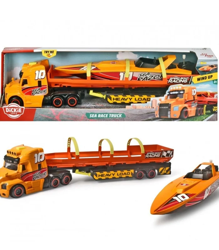 203747009 Dickie, Deniz Yarışı Kamyonu 41 cm