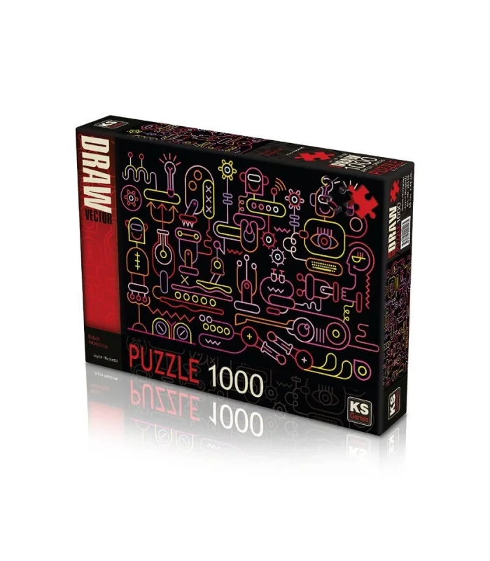 20518 Robot Atölyesi 1000 Parça Puzzle -KS Puzzle