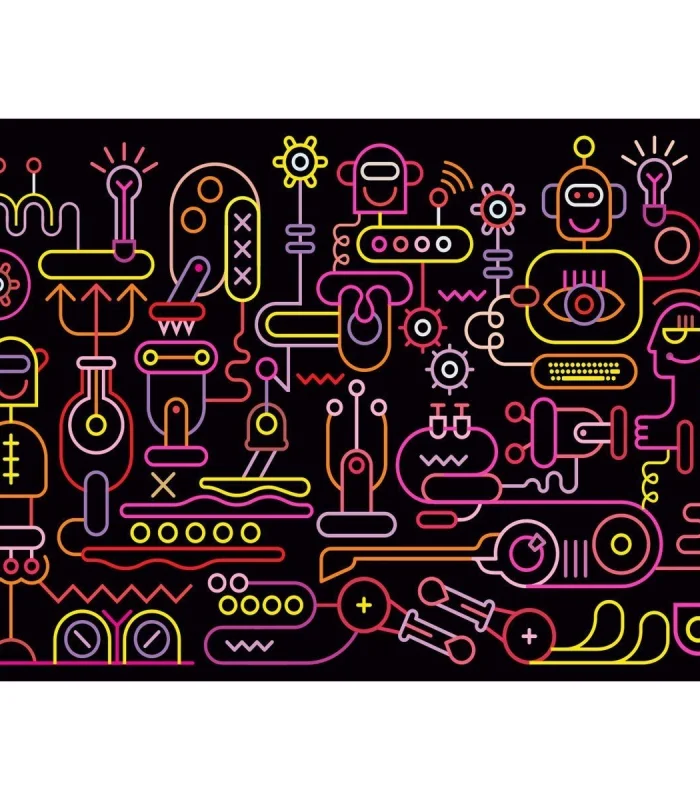 20518 Robot Atölyesi 1000 Parça Puzzle -KS Puzzle