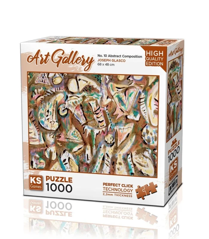 20663 No.10 Abstract Composition 1000 Parça Puzzle