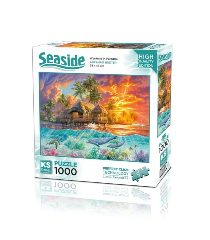 20670 Cennette Haftasonu 1000 Parça Puzzle -KS Puzzle
