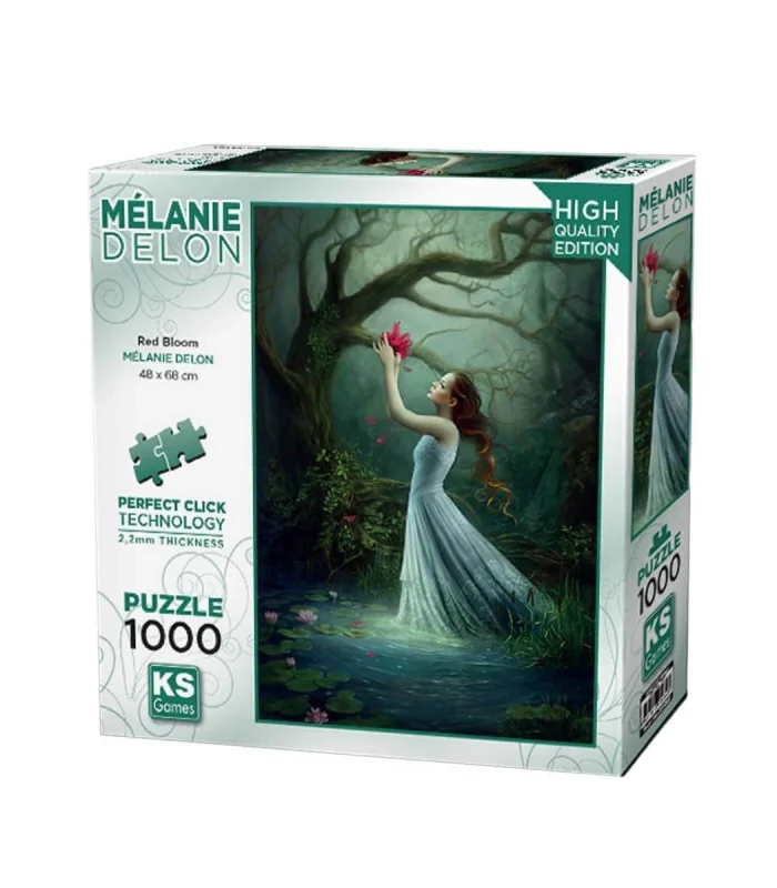 20682 Red Bloom 1000 Parça Puzzle -KS Puzzle