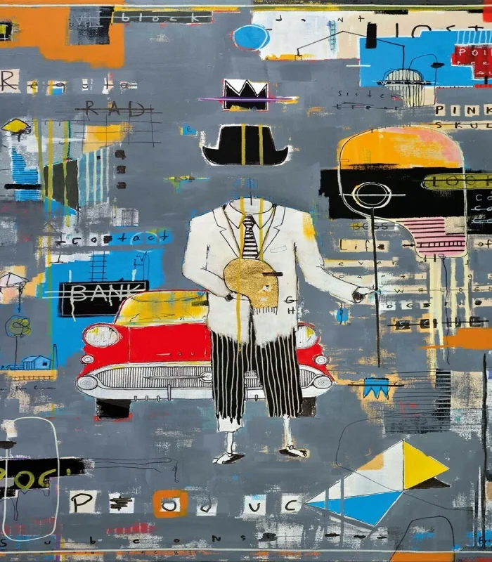 20684 PUZZLE 1000 Gray Composition