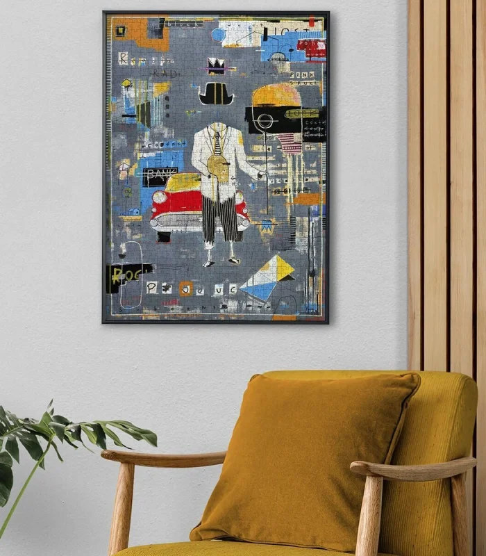 20684 PUZZLE 1000 Gray Composition