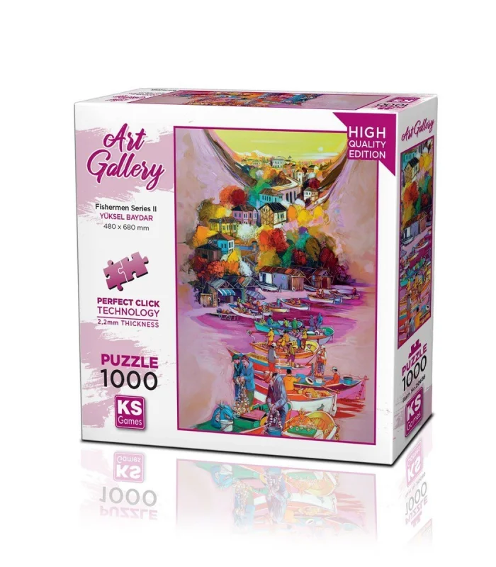 20686 Fishermen Series II 1000 Parça Puzzle