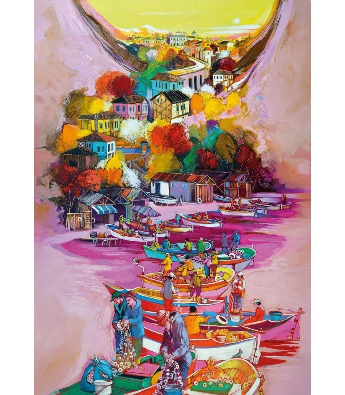 20686 Fishermen Series II 1000 Parça Puzzle