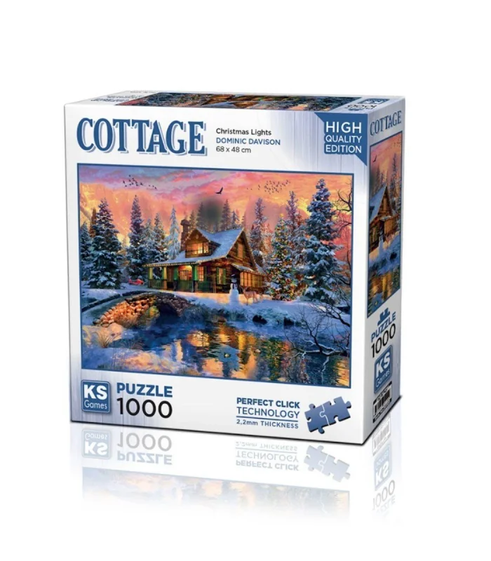 20720 Christmas Lights 1000 Parça Puzzle -KS Puzzle