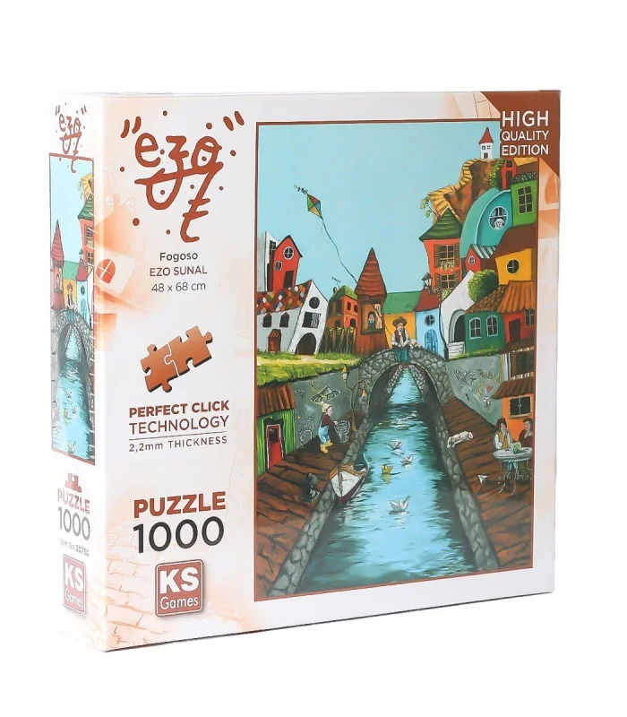 20730 Fogoso -Ezo Sunal 1000 Parça Puzzle -KS Puzzle