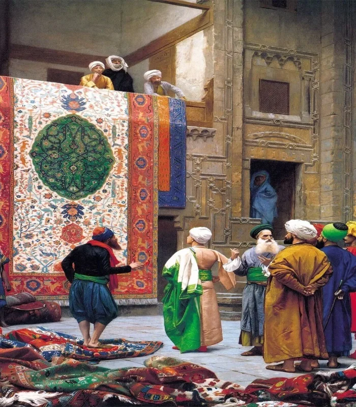 20734 PUZZLE 1000 CARPET MARKET