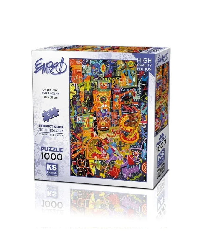20739 PUZZLE 1000 ON THE ROAD