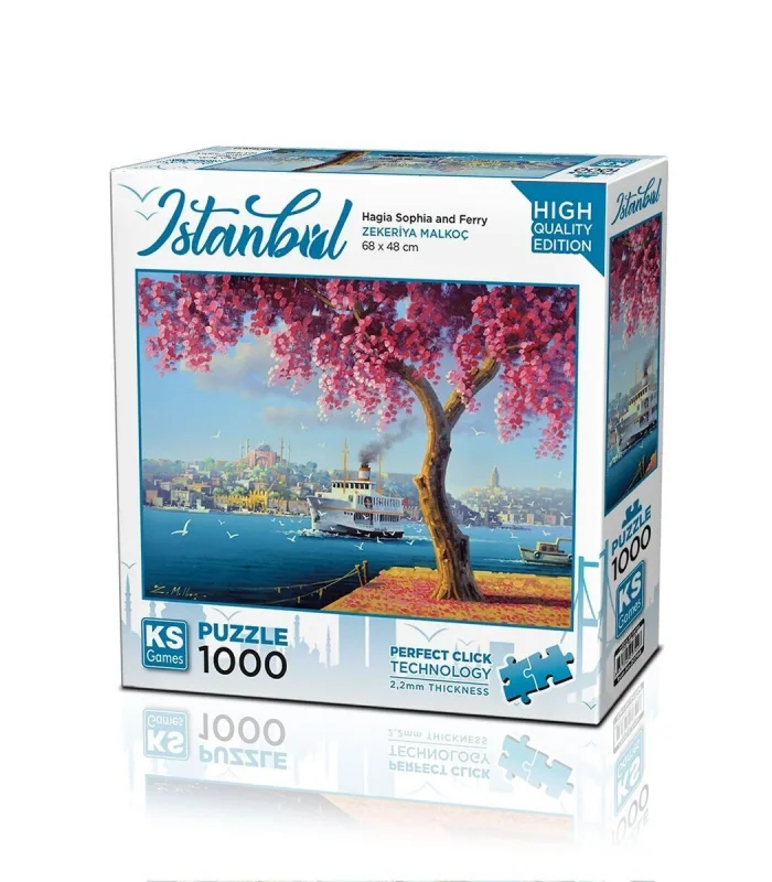 20744 PUZZLE 1000 HAGLA SOPHİA AND FERRY
