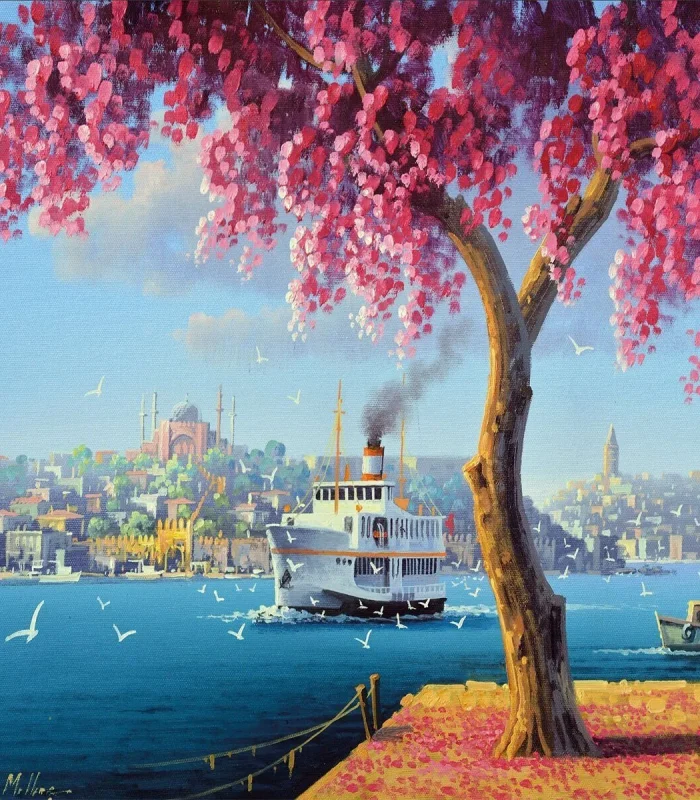 20744 PUZZLE 1000 HAGLA SOPHİA AND FERRY