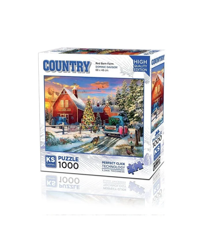 20753 PUZZLE 1000 Red Barn Farm