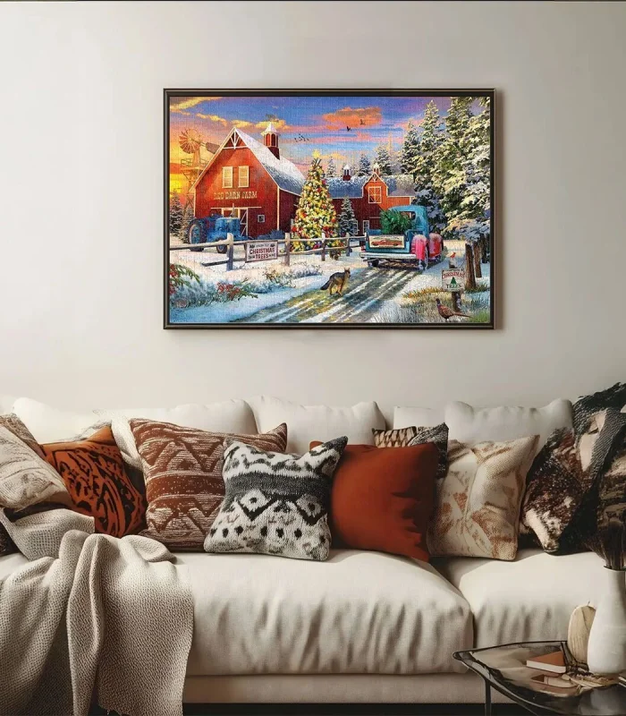 20753 PUZZLE 1000 Red Barn Farm