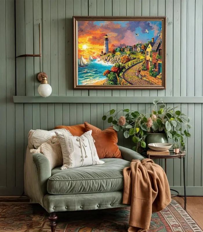 20758 PUZZLE 1000 LİGHTHOUSE BY THE SEA