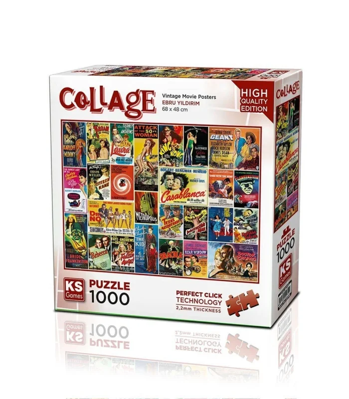20759 PUZLE 1000 VİNTAGE MOVİE POSTERS