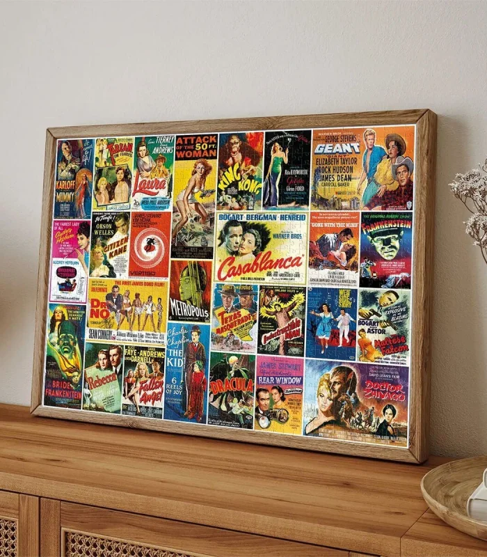 20759 PUZLE 1000 VİNTAGE MOVİE POSTERS