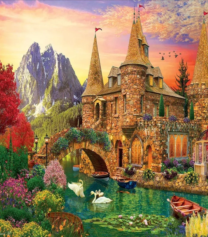 20779 PUZZLE 1000 CASTLE LAND