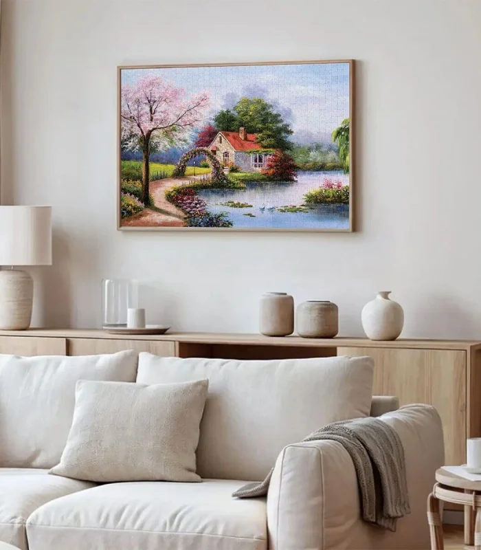 20782 PUZZLE 1000 LAKE HOUSE