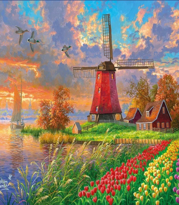 20787 PUZZLE 1000 TULİP FARM