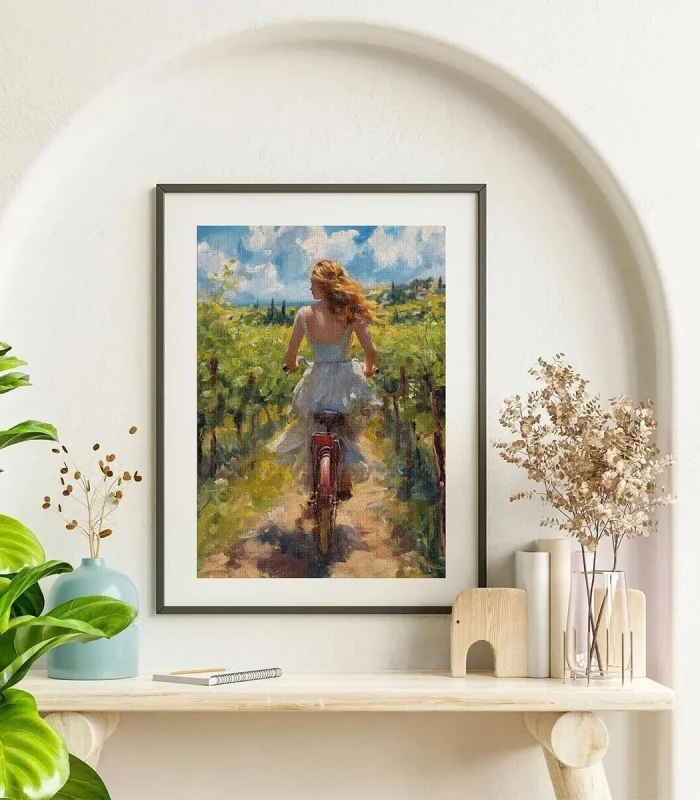 20789 PUZZLE 1000 GİRL ON BİKE