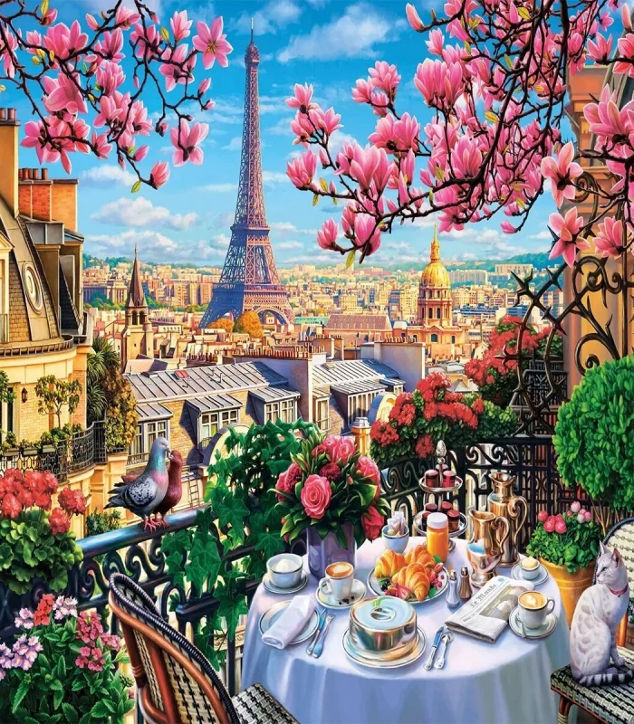 20792 PUZZLE 1000 BREAKFAST İN PARİS