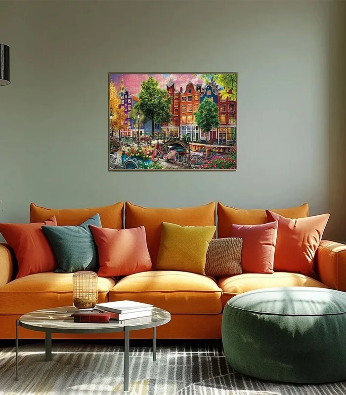 20793 PUZZLE 1000 BEAUTİFUL SUNSET İN AMSTERDAM