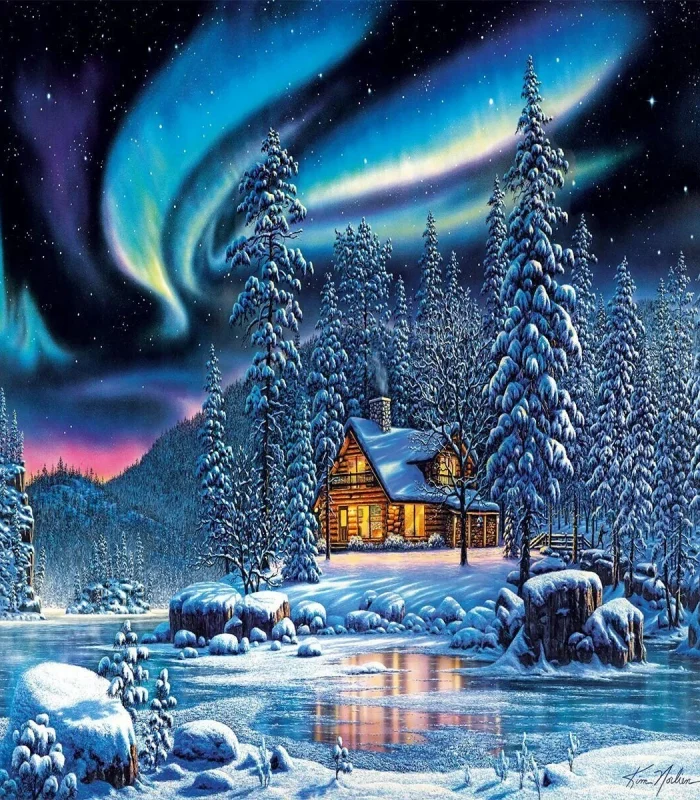 20797 PUZZLE 1000 AUROBA BLİSS