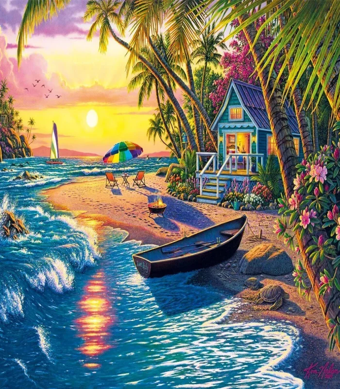 20798 PUZZLE 1000 SUNSET BEACH