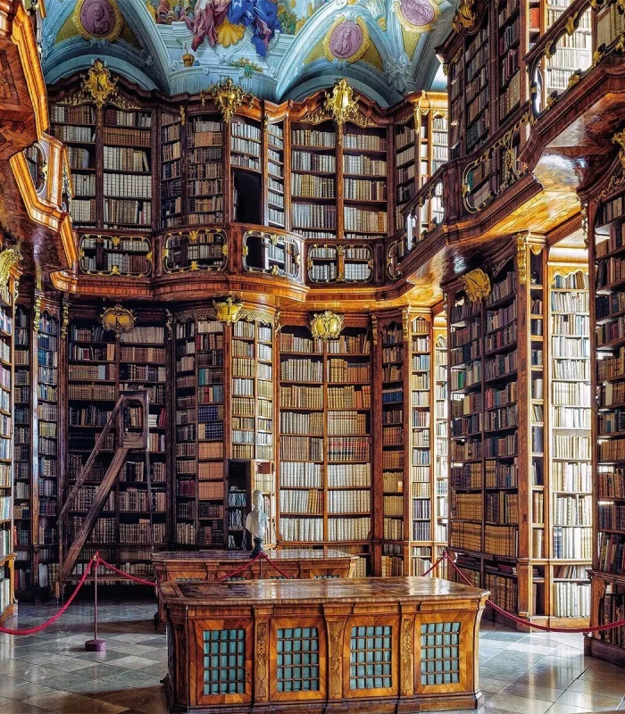 20801 PUZZLE 1000 LİBRARY OF ST.FLORİAN MONASTERY