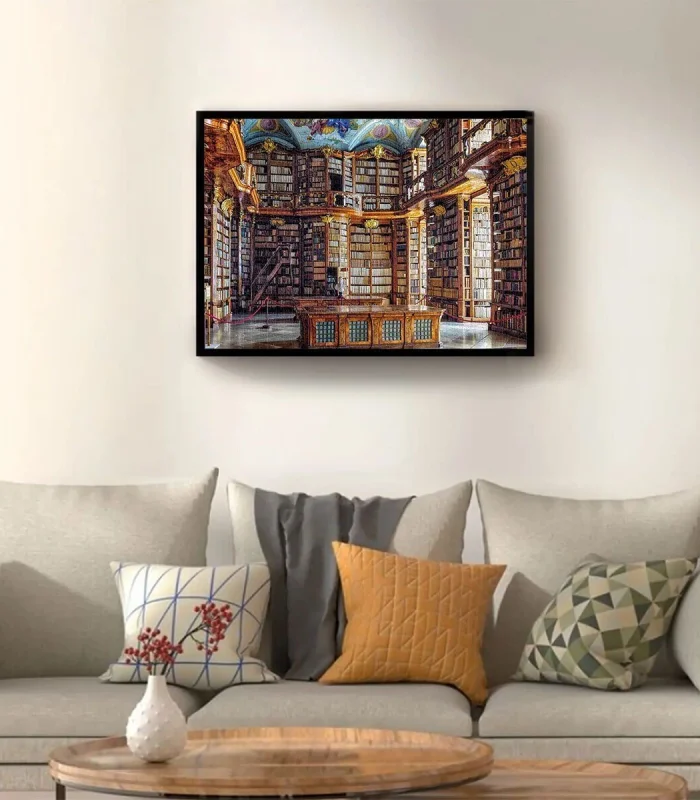 20801 PUZZLE 1000 LİBRARY OF ST.FLORİAN MONASTERY