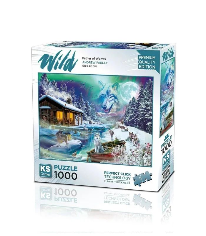 20811 PUZZLE 1000 FATHER OF WOLVES