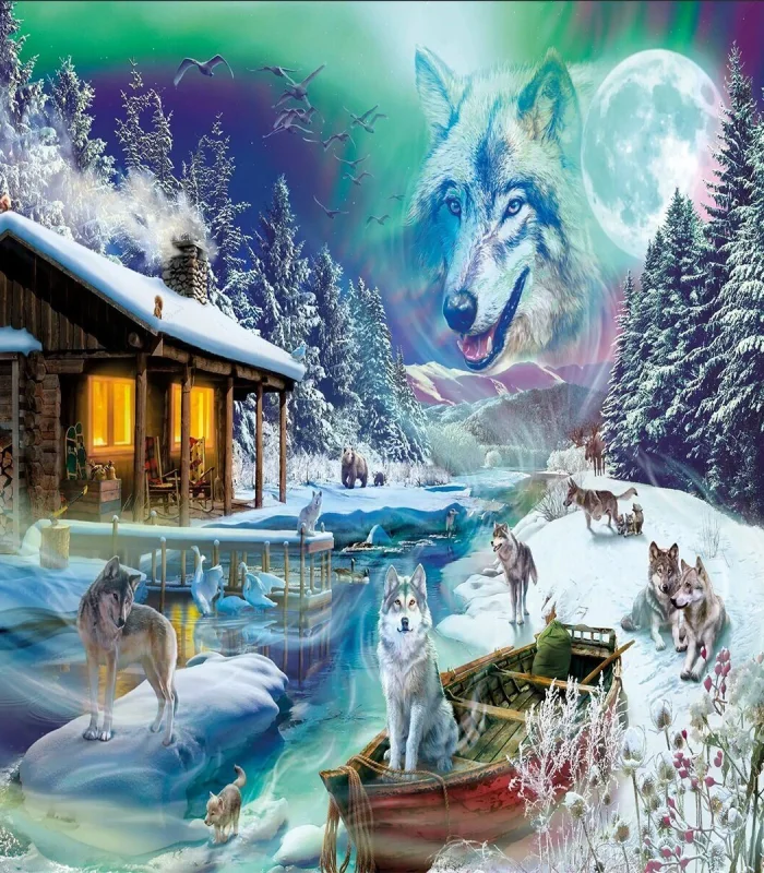 20811 PUZZLE 1000 FATHER OF WOLVES