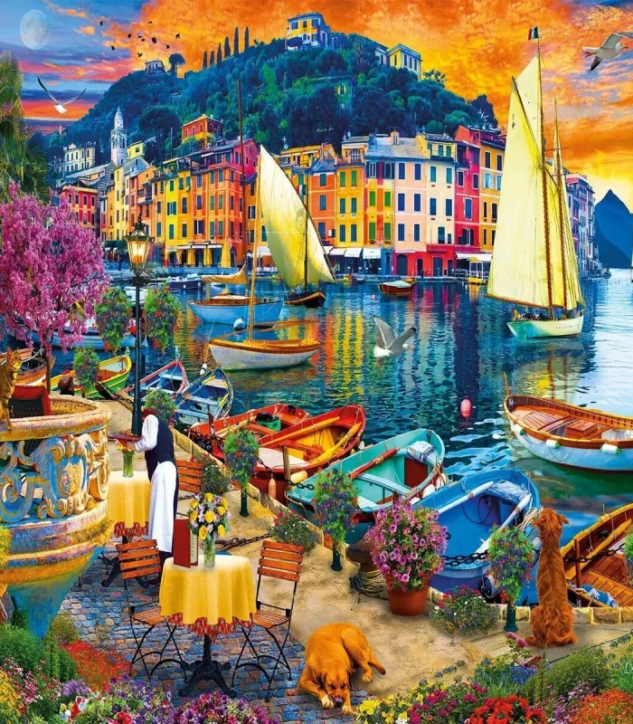 20812 PUZZLE 1000 Evening in Portofino