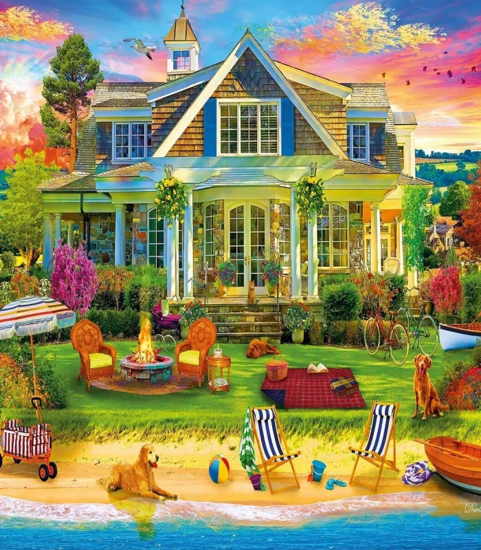 20814 PUZZLE 1000 Memories at the Lake