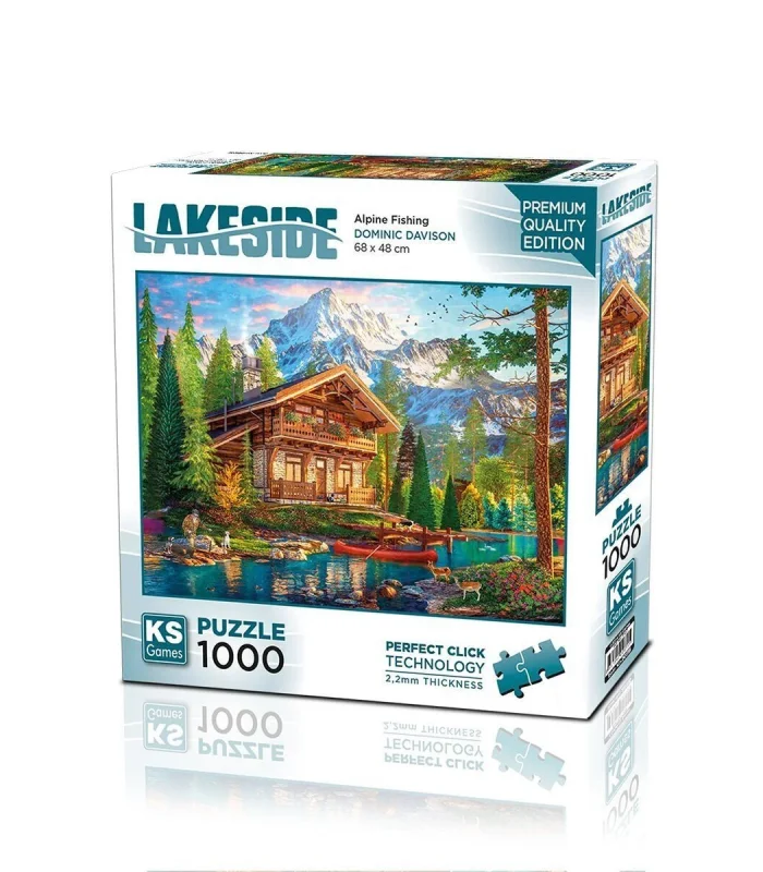 20815 PUZZLE 1000 Alpine Fishing