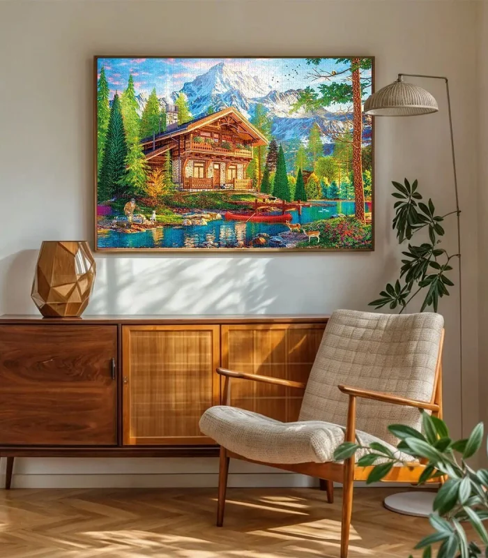 20815 PUZZLE 1000 Alpine Fishing